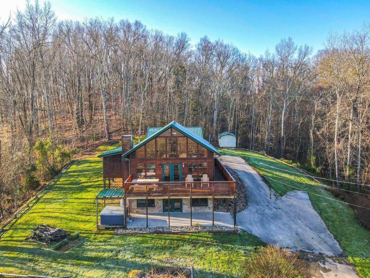 Dog Friendly! Views! Hot Tub! Close To Pf! Gsmnp Sevierville Eksteriør bilde