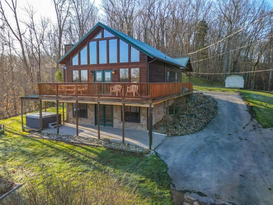 Dog Friendly! Views! Hot Tub! Close To Pf! Gsmnp Sevierville Eksteriør bilde