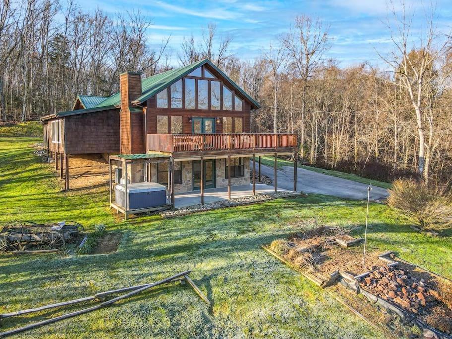 Dog Friendly! Views! Hot Tub! Close To Pf! Gsmnp Sevierville Eksteriør bilde